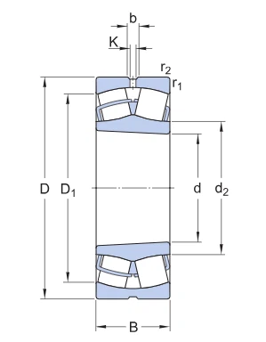 24030 CCW33 Spherical Roller Bearing 24030 CCW33 Spherical Roller Bearing