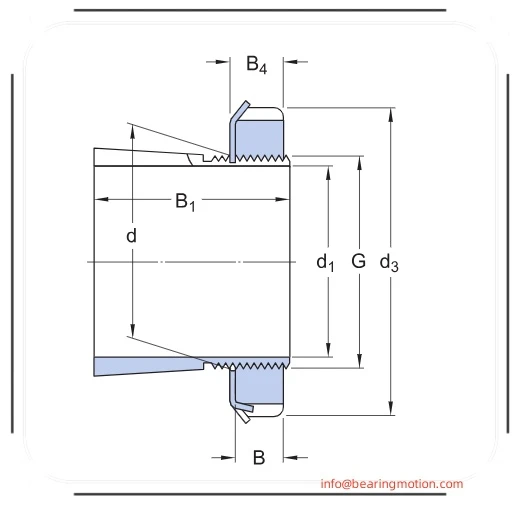 HA3126 Adapter sleeve drawing HA3126 Adapter sleeve drawing